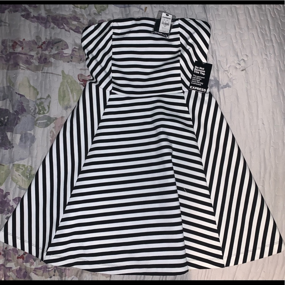 NWT Size 8 Express Dress with Removable Straps
